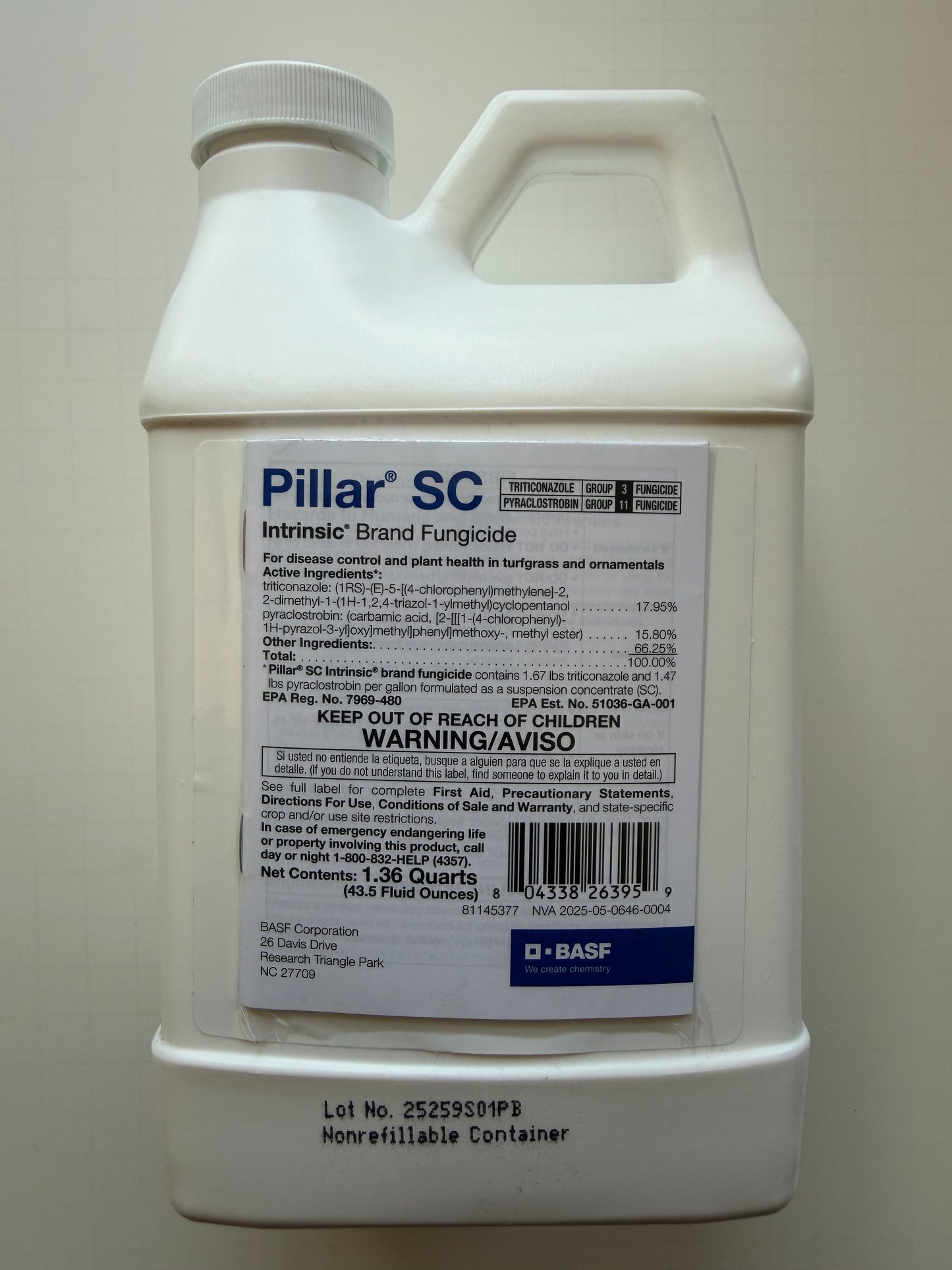 Piller SC Fungicide 43.5oz