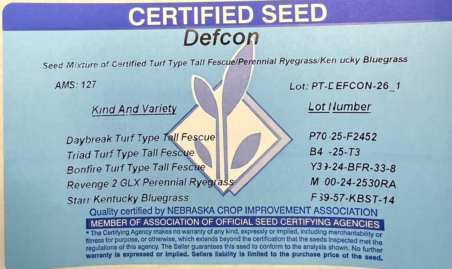 DEFCON TTTF/PRG/KBG (FREE SHIPPING)