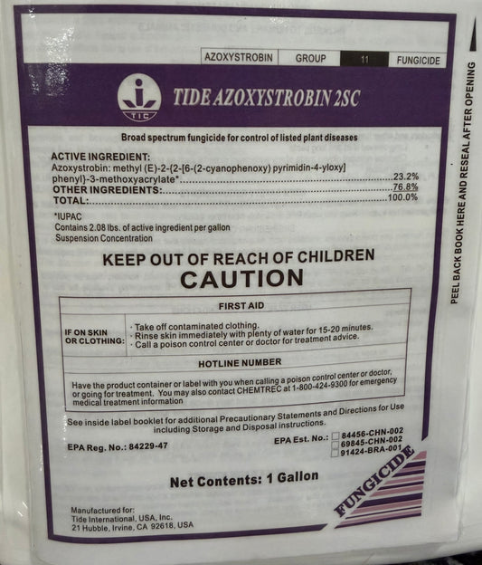 Tide Azoxystrobin 2SC 1 Gallon