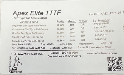 Apex Elite TTTF  (FREE SHIPPING)