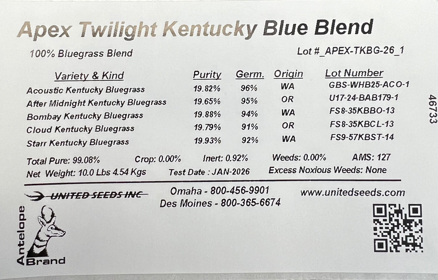 Apex Twilight KBG  (FREE SHIPPING)