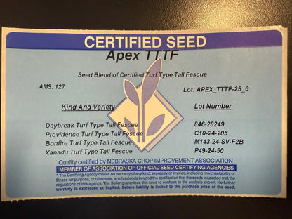 Apex TTTF 50 Pound Bag (FREE SHIPPING)